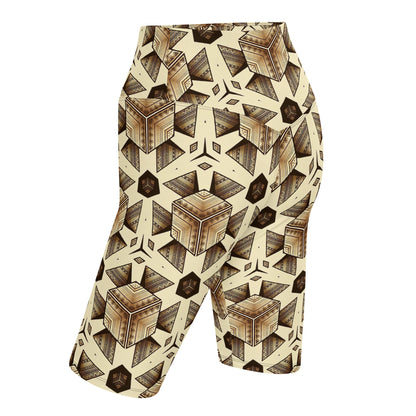 the PYRAMID 'Builder' Biker Shorts