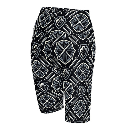 the SWORD & SHIELD 'Defender' Biker Shorts