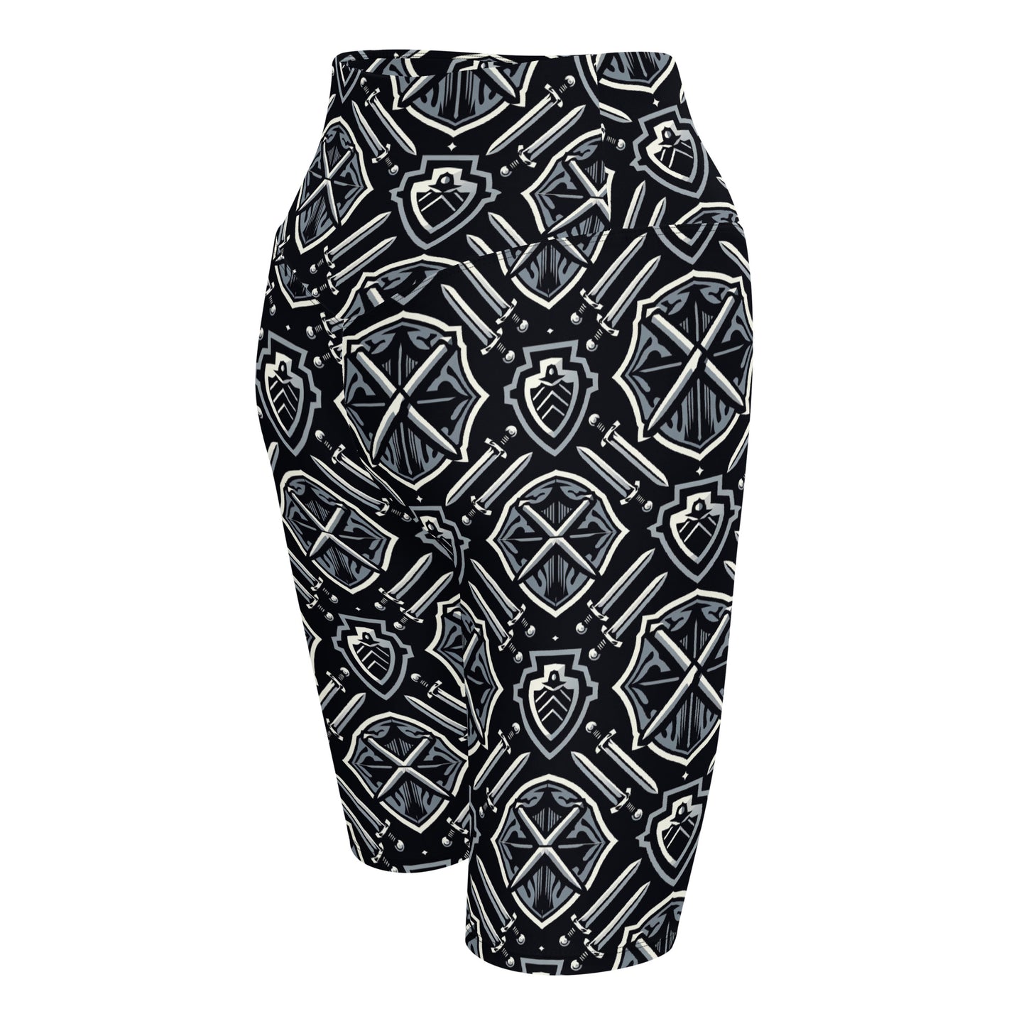 the SWORD & SHIELD 'Defender' Biker Shorts