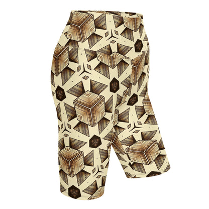 the PYRAMID 'Builder' Biker Shorts