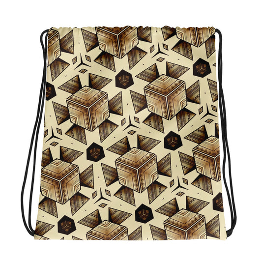 the PYRAMID 'Builder' Drawstring Bag