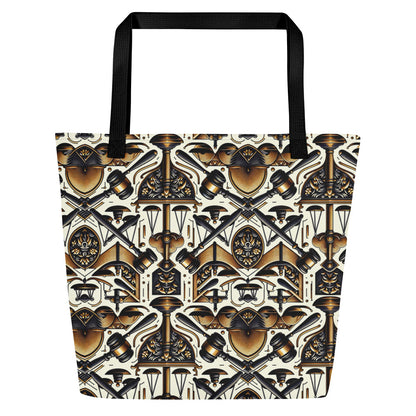 the GAVEL 'Decider' Large Tote Bag