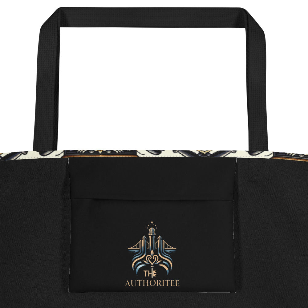 the GAVEL 'Decider' Large Tote Bag