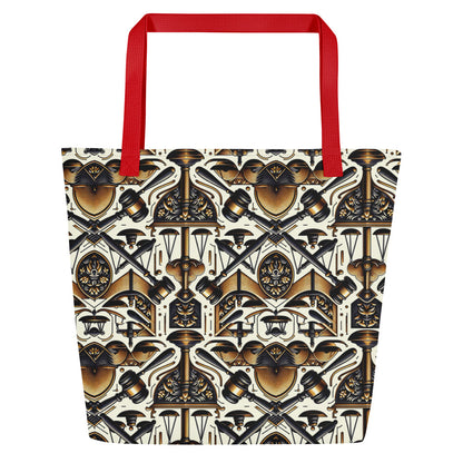 the GAVEL 'Decider' Large Tote Bag