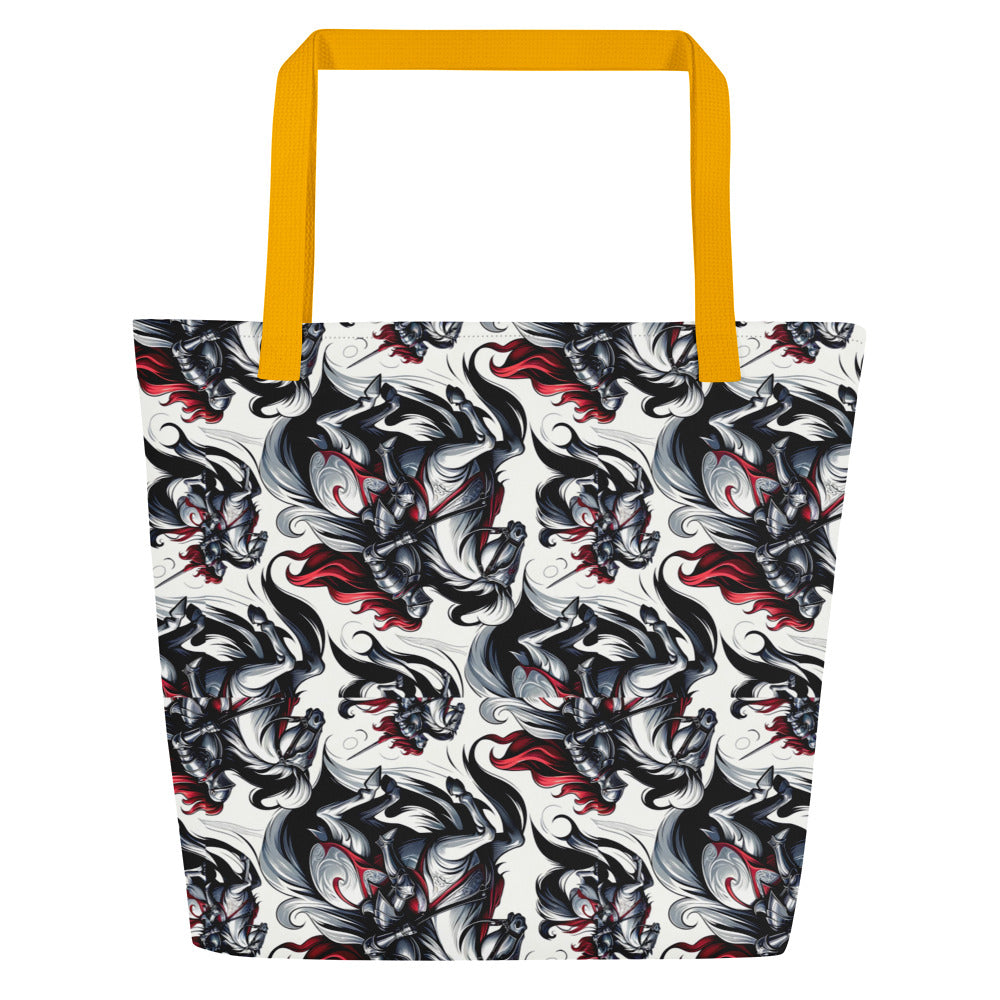 the HORSEMAN 'Conqueror' Large Tote Bag