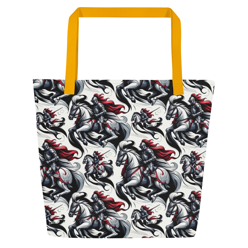 the HORSEMAN 'Conqueror' Large Tote Bag