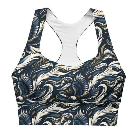 the EAGLE 'Ascender' Longline Sports Bra