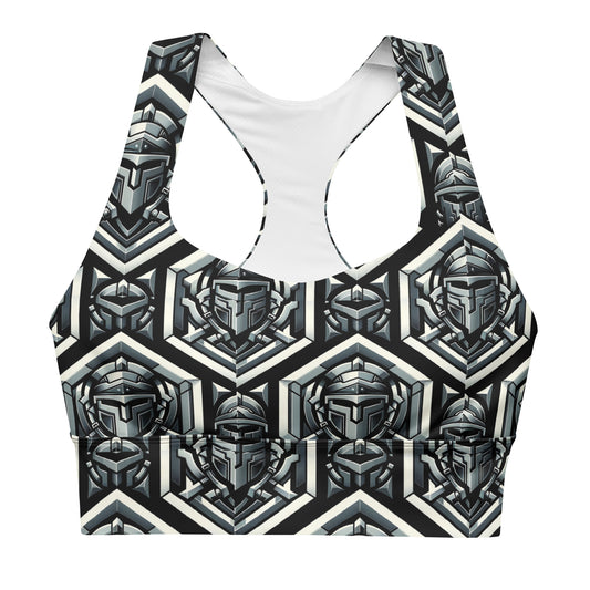 the HELMET 'Protector' Longline Sports Bra