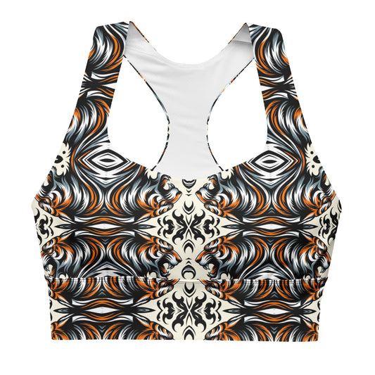 the TIGER 'Prevailer' Longline Sports Bra