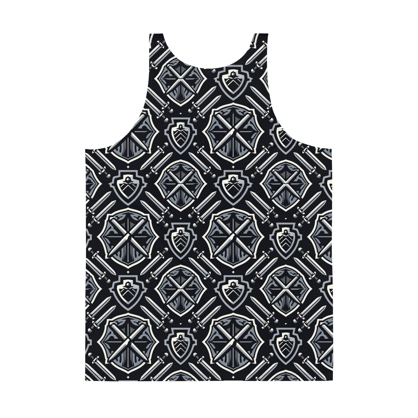 the SWORD & SHIELD 'Defender' Tank Top