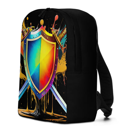 the SWORD & SHIELD 'Defender' Minimalist Backpack