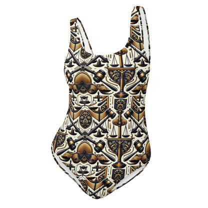 the GAVEL 'Decider' One-Piece Swimsuit