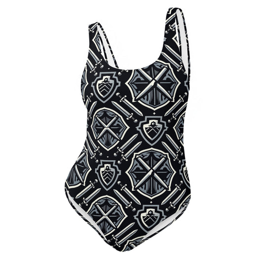 the SWORD & SHIELD 'Defender' One-Piece Swimsuit