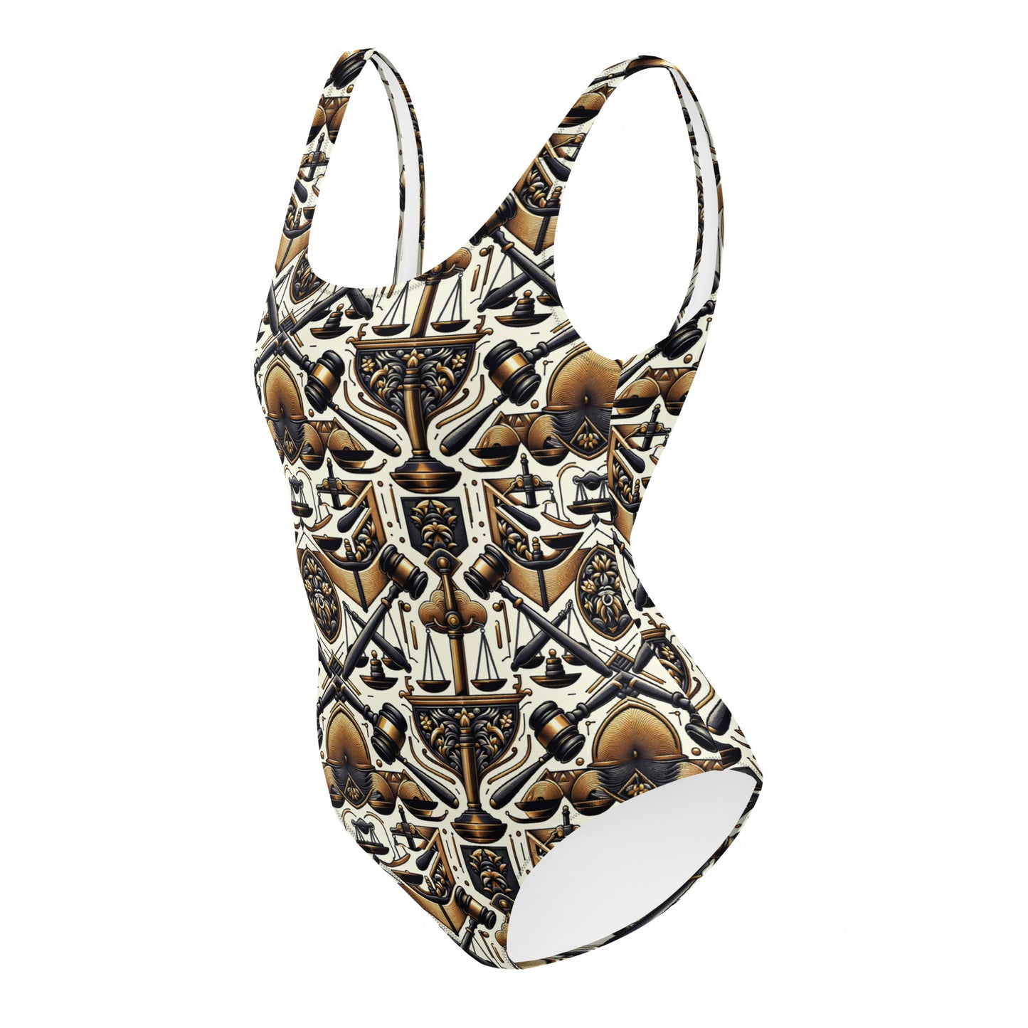 the GAVEL 'Decider' One-Piece Swimsuit