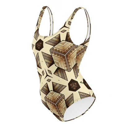 the PYRAMID 'Builder' One-Piece Swimsuit