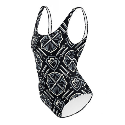 the SWORD & SHIELD 'Defender' One-Piece Swimsuit