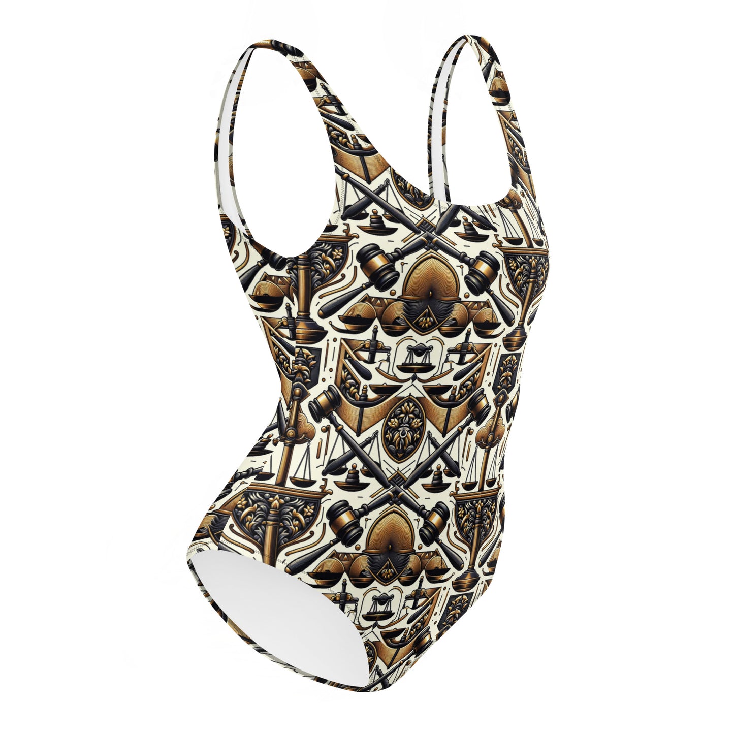 the GAVEL 'Decider' One-Piece Swimsuit