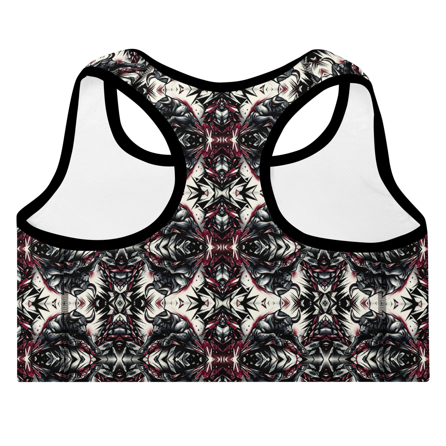 the BULL 'Strengthener' Padded Sports Bra