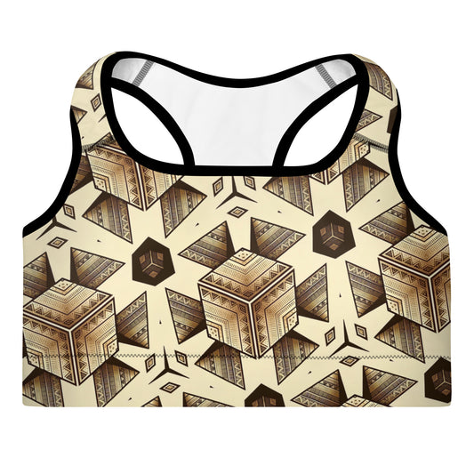 the PYRAMID 'Builder' Padded Sports Bra