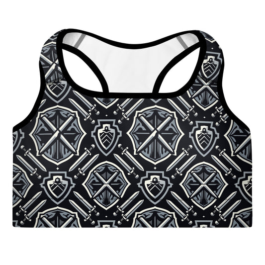 the SWORD & SHIELD 'Defender' Padded Sports Bra