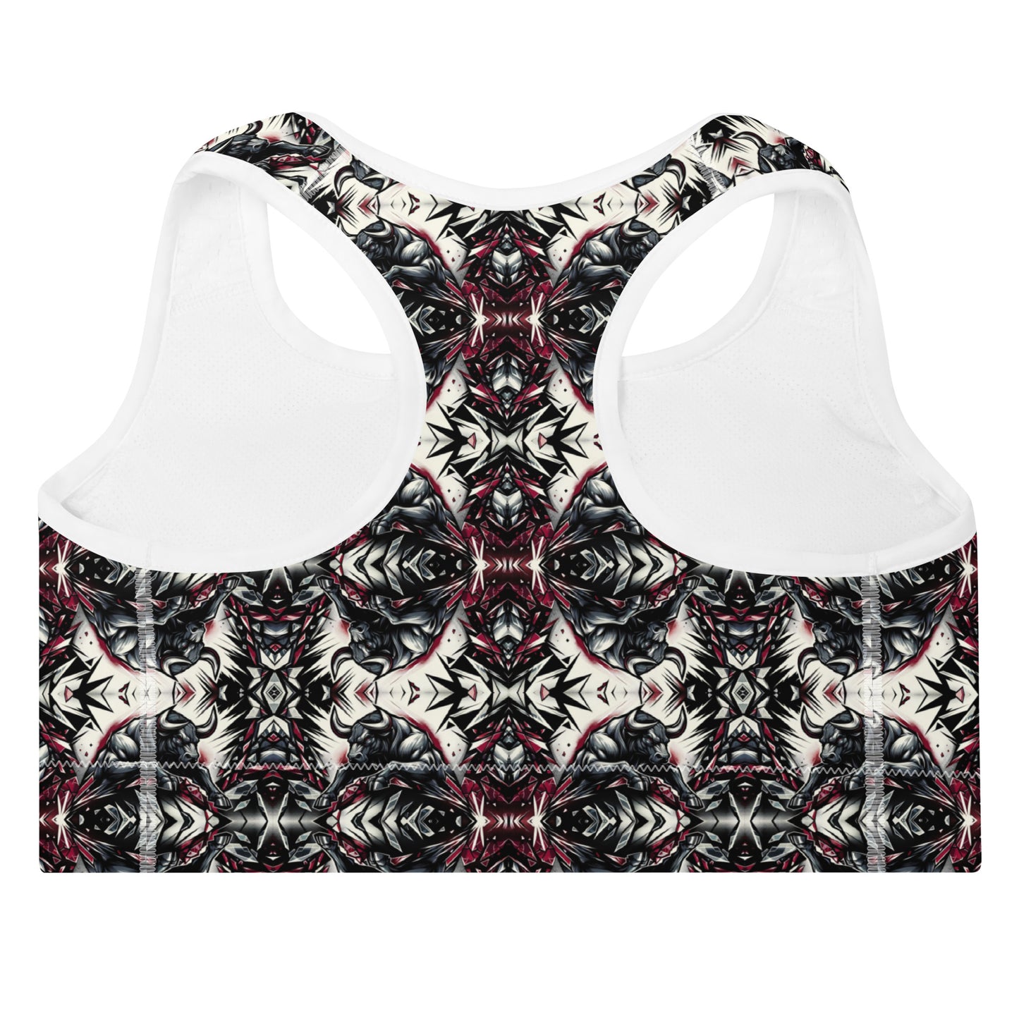 the BULL 'Strengthener' Padded Sports Bra