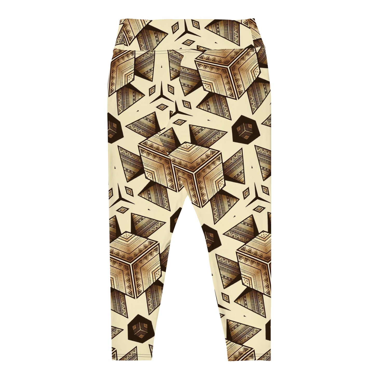 the PYRAMID 'Builder' Plus Size Leggings