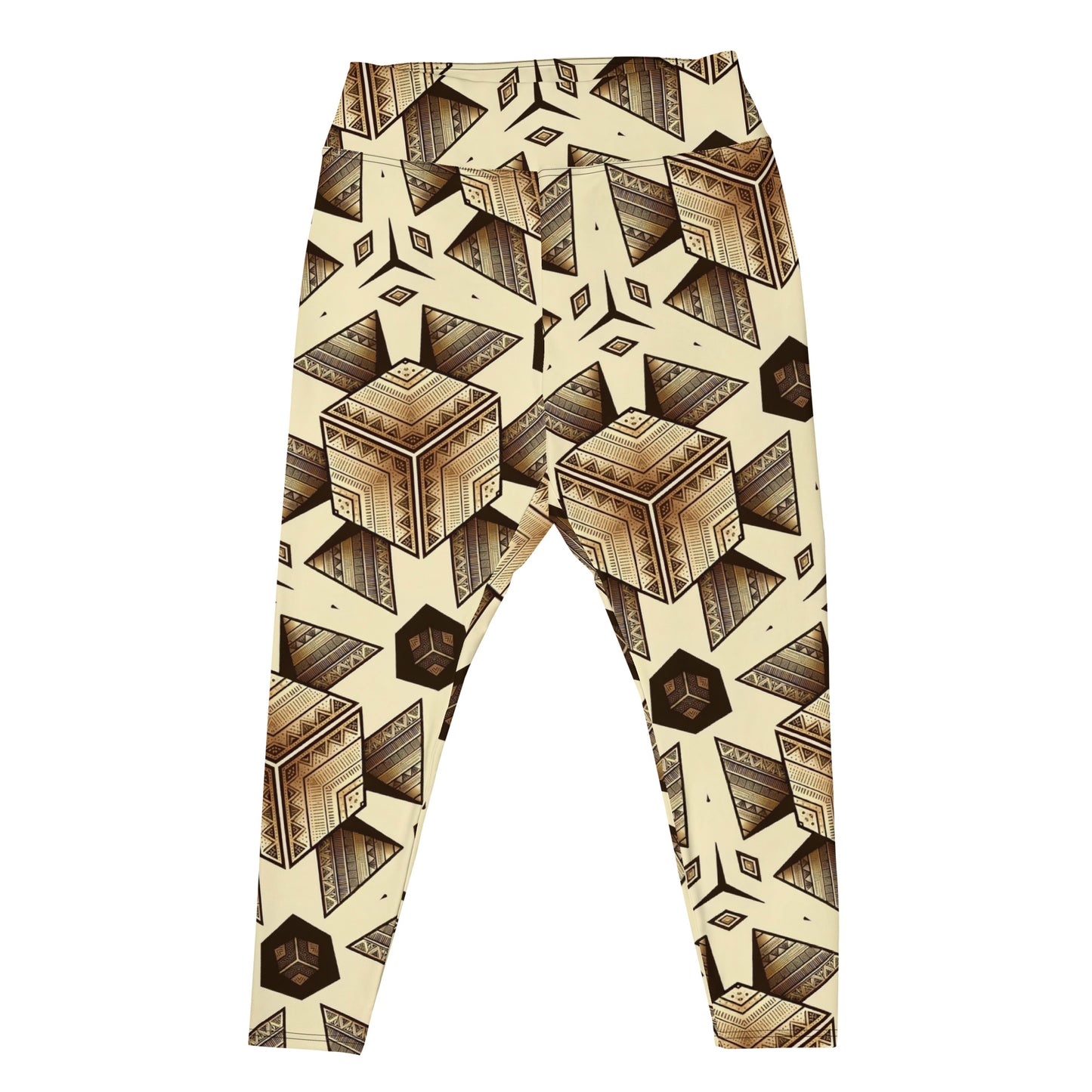 the PYRAMID 'Builder' Plus Size Leggings