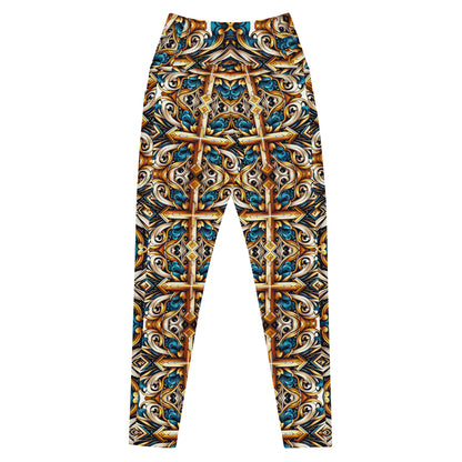 the CROSS 'Believer' Crossover Leggings with Pockets