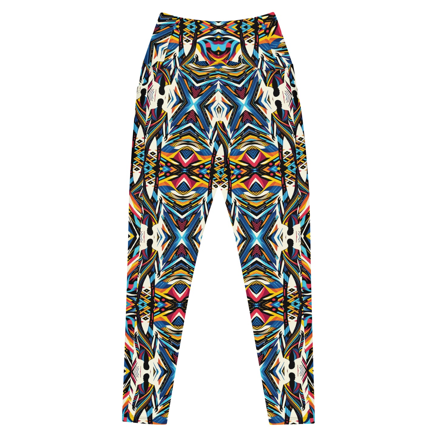 the MAN 'Achiever' Crossover Leggings with Pockets