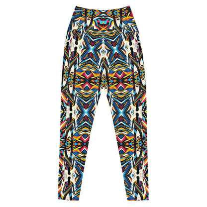 the MAN 'Achiever' Crossover Leggings with Pockets