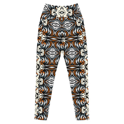 the TIGER 'Prevailer' Crossover Leggings with Pockets