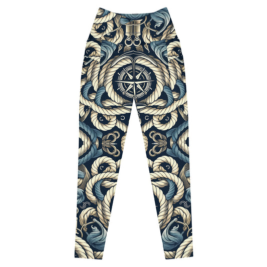 the ANCHOR 'Stabilizer' Crossover Leggings with Pockets