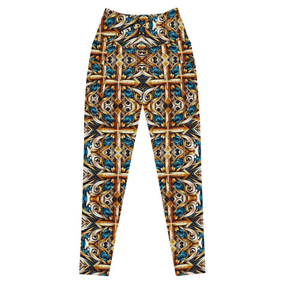 the CROSS 'Believer' Crossover Leggings with Pockets