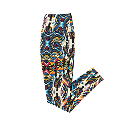 the MAN 'Achiever' Crossover Leggings with Pockets