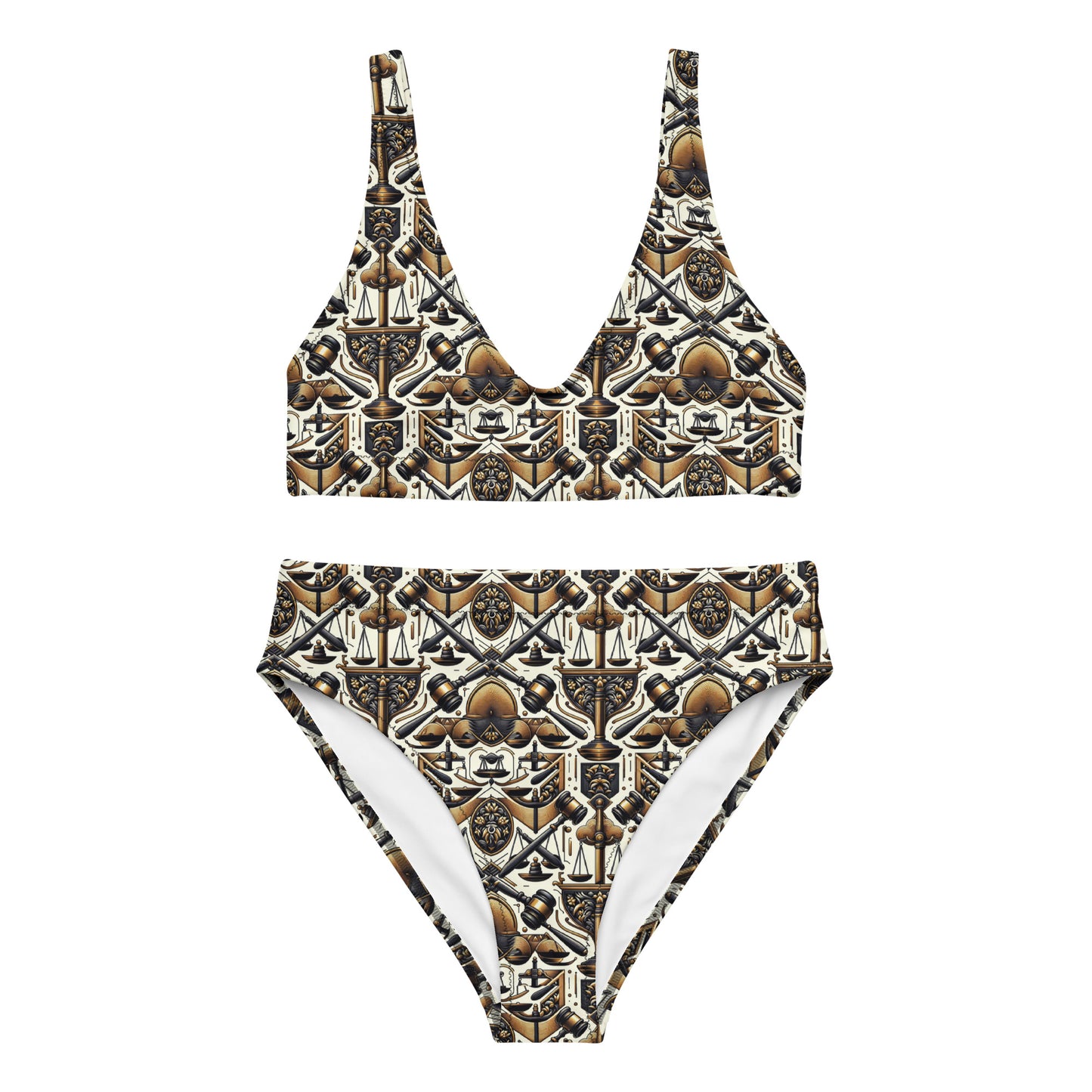 the GAVEL 'Decider' High-Waisted Bikini