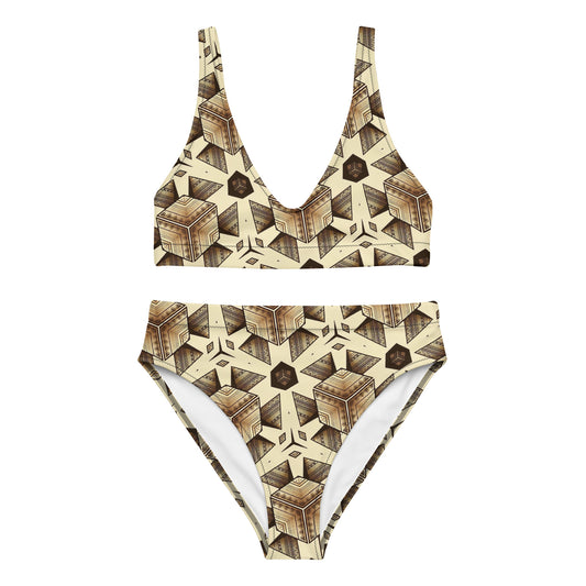 the PYRAMID 'Builder' High-Waisted Bikini