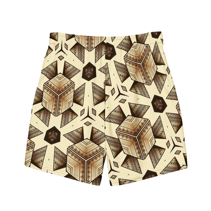 the PYRAMID 'Builder' Swim Trunks