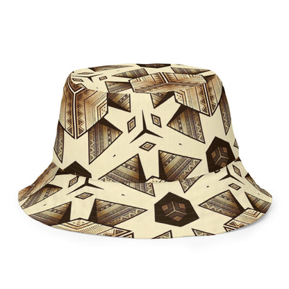 the PYRAMID 'Builder' Reversible Bucket Hat