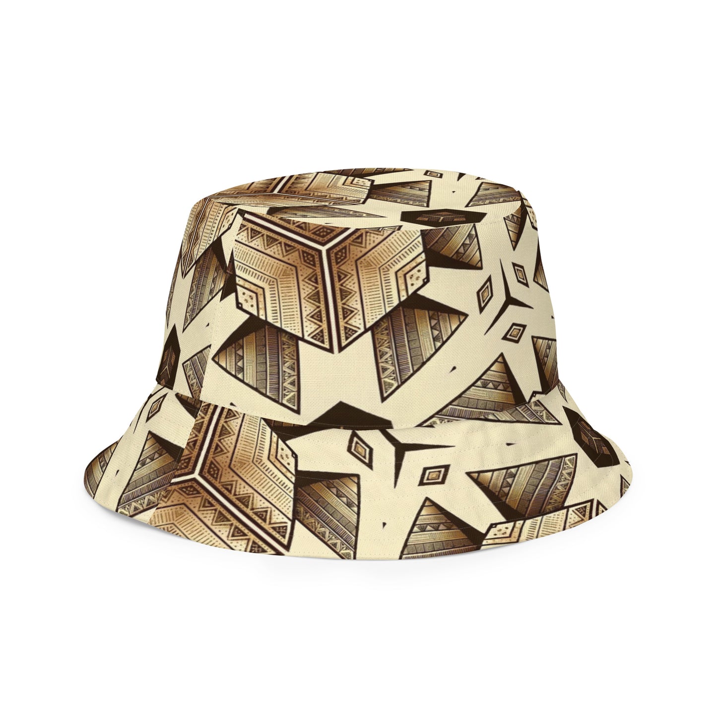 the PYRAMID 'Builder' Reversible Bucket Hat