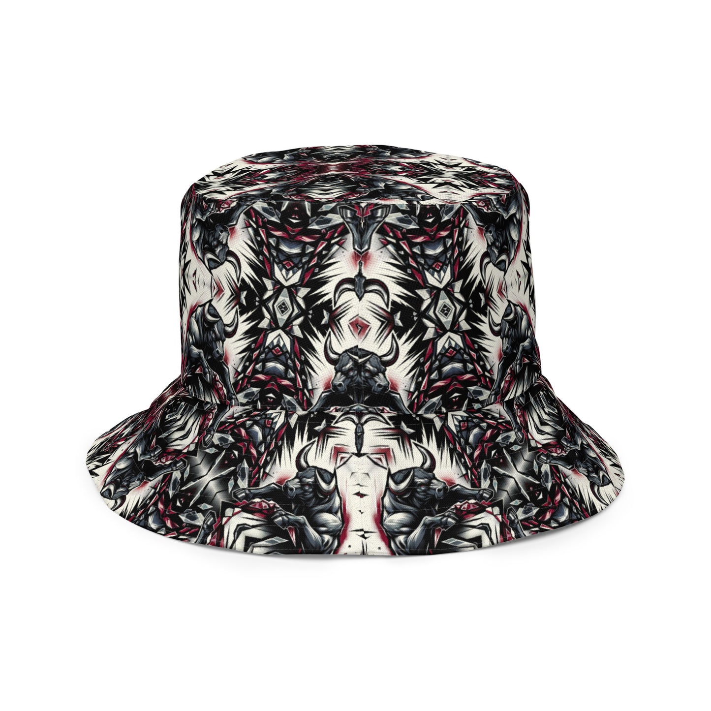 the BULL 'Strengthener' Reversible Bucket Hat