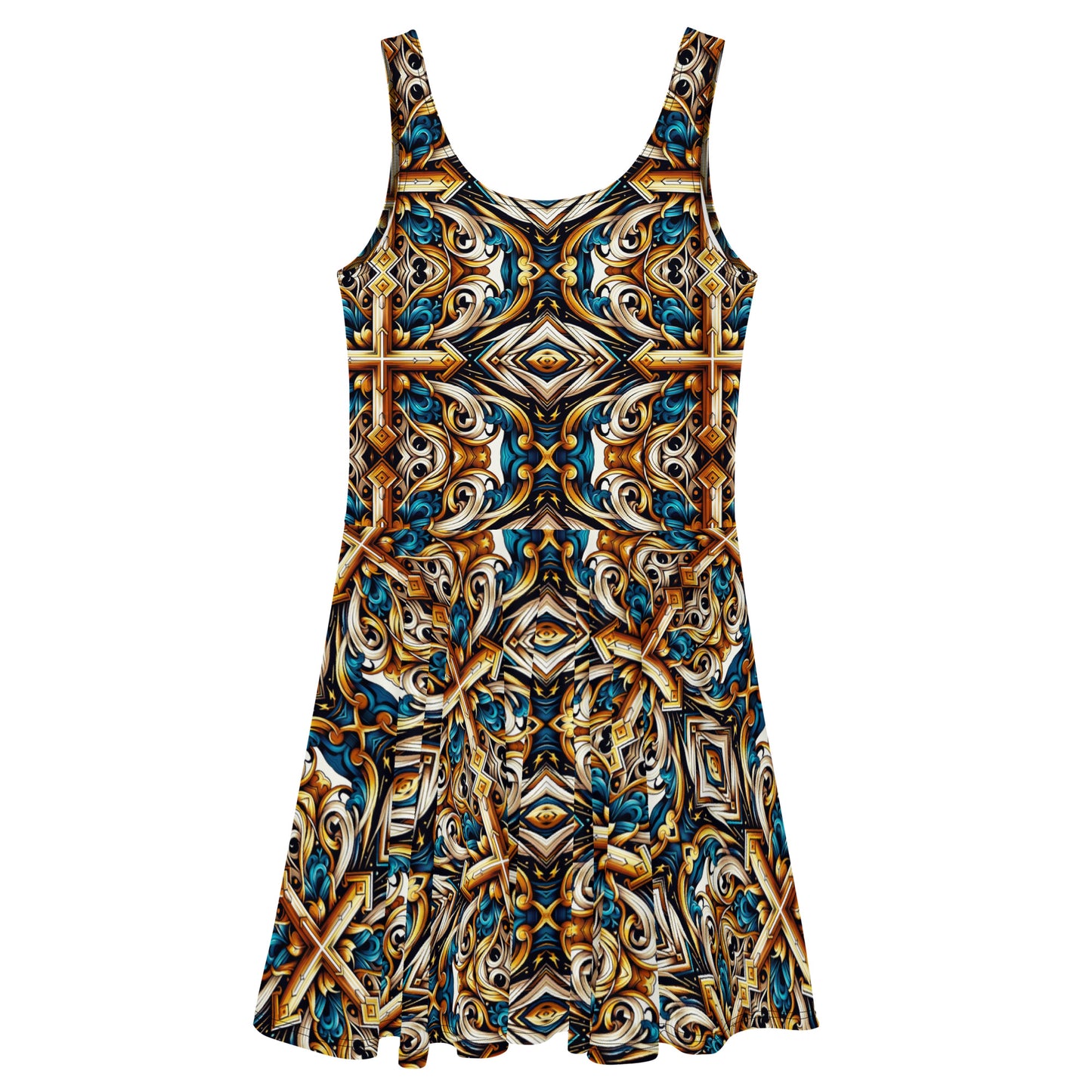 the CROSS 'Believer' Skater Dress