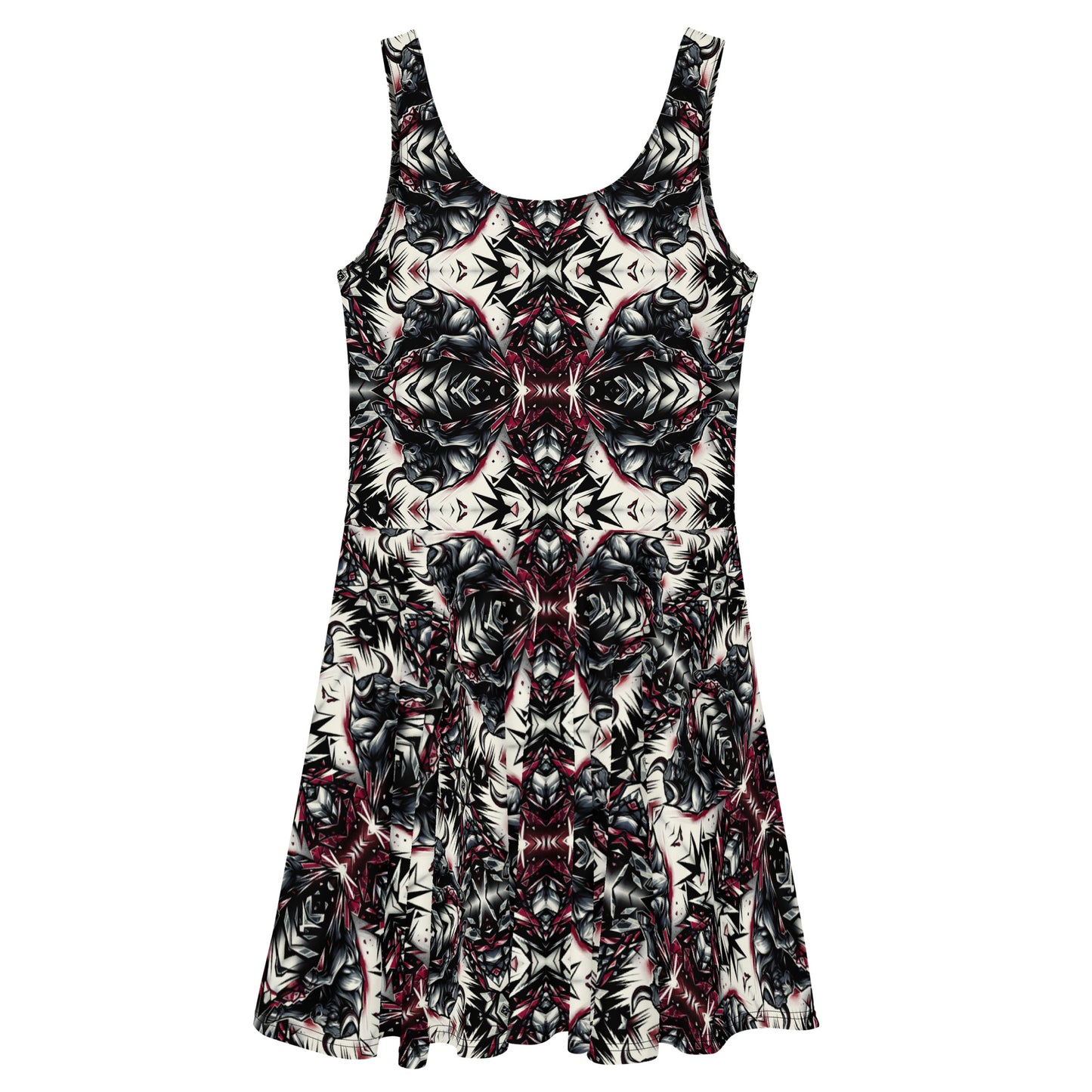 the BULL 'Strengthener' Skater Dress