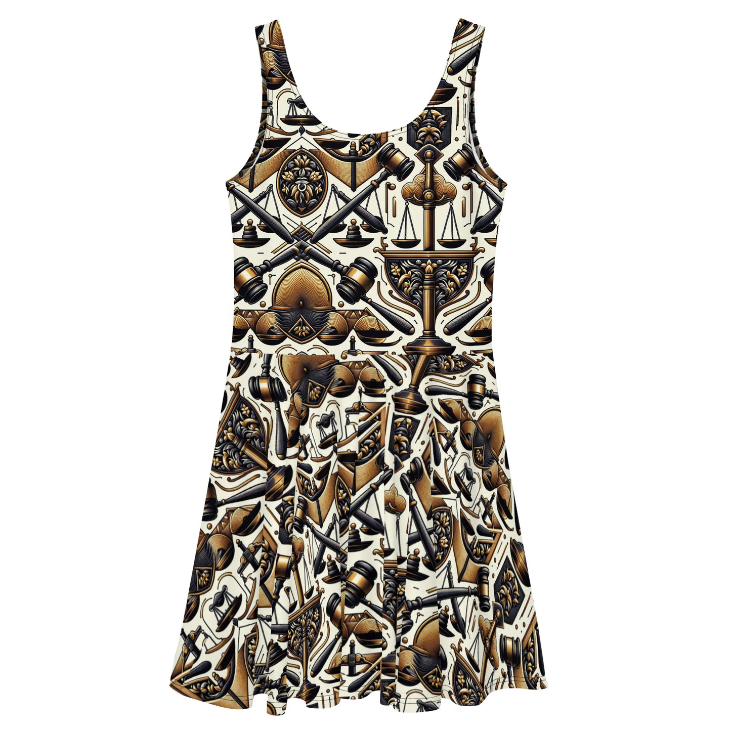 the GAVEL 'Decider' Skater Dress