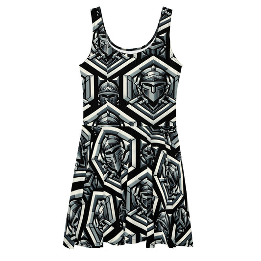 the HELMET 'Protector' Skater Dress