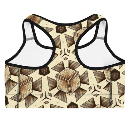 the PYRAMID 'Builder' Sports Bra