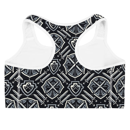 the SWORD & SHIELD 'Defender' Sports Bra