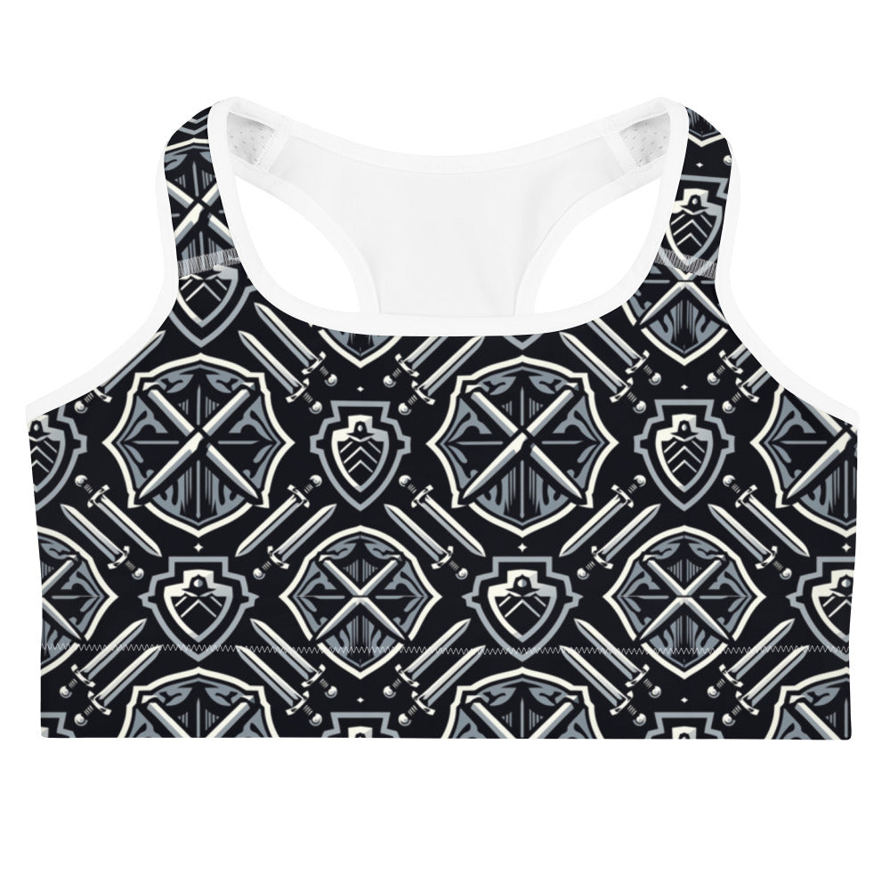 the SWORD & SHIELD 'Defender' Sports Bra