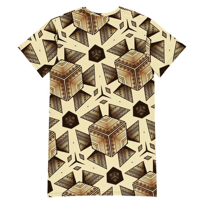 the PYRAMID 'Builder' T-Shirt Dress