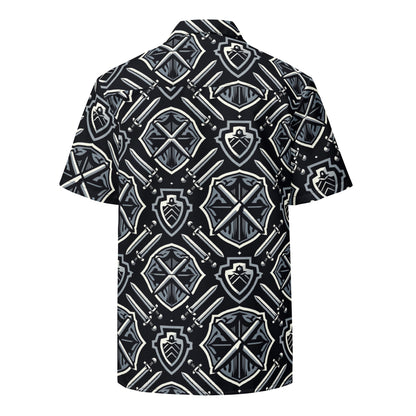 the SWORD & SHIELD 'Defender' Button-Up Shirt