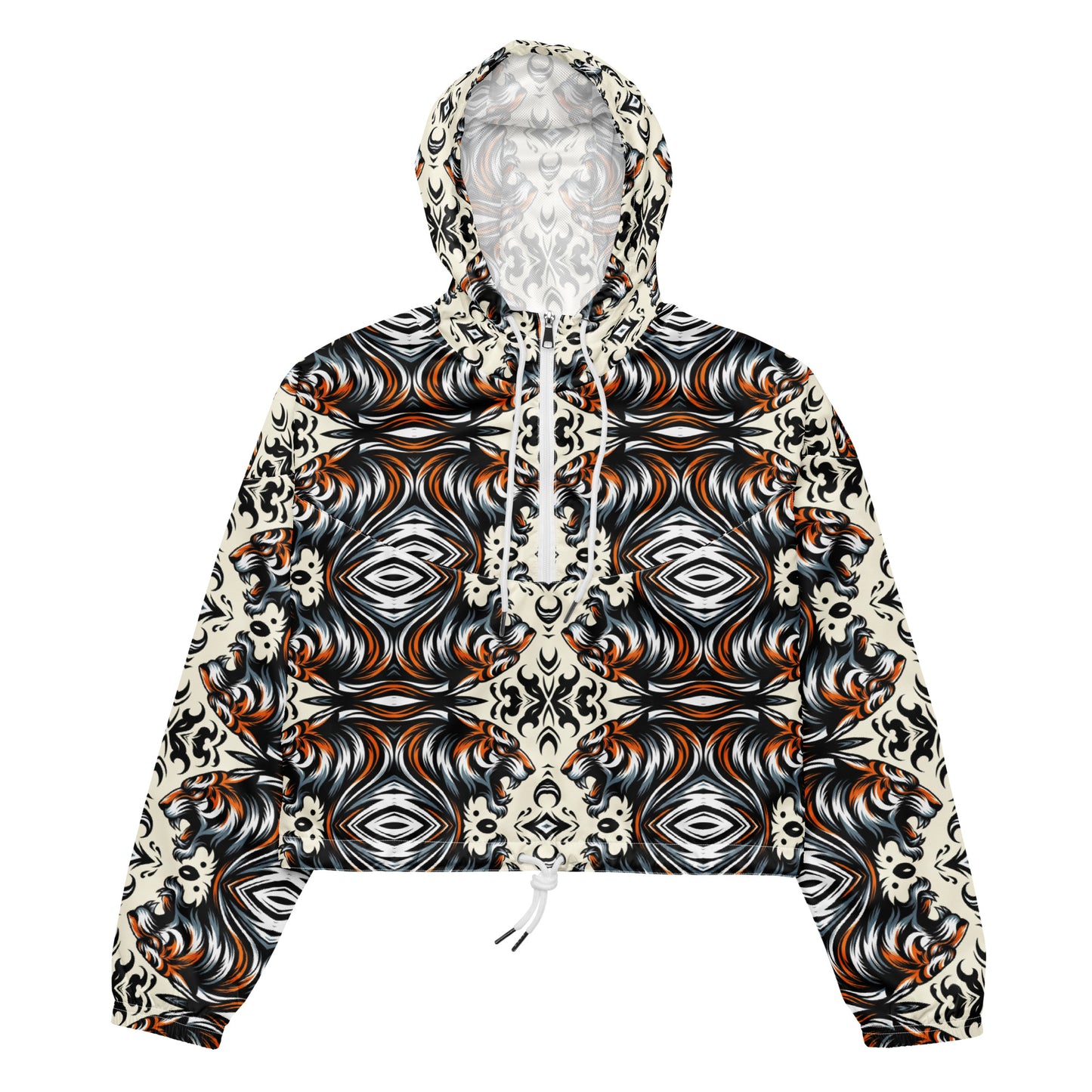 the TIGER 'Prevailer' Women’s Cropped Windbreaker